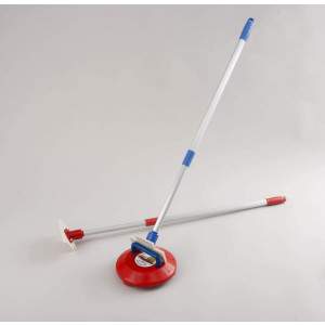 Kurling Pusher Heads And Handles by Podium 4 Sport
