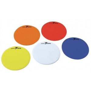 Precision Training Multi Colour Round Marker Discs-0