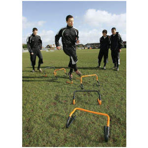 Adjustable Training Hurdles with Bag by Podium 4 Sport