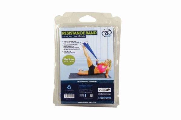 Fitness Mad Resistance Band & User Guide by Podium 4 Sport