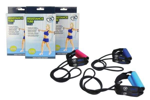 Fitness Mad Resistance Tube & Guide by Podium 4 Sport