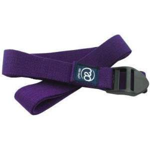 Fitness Mad 2m Yoga Belt Purple with Cinch by Podium 4 Sport
