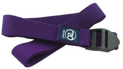 Fitness Mad 2m Yoga Belt Purple with Cinch by Podium 4 Sport