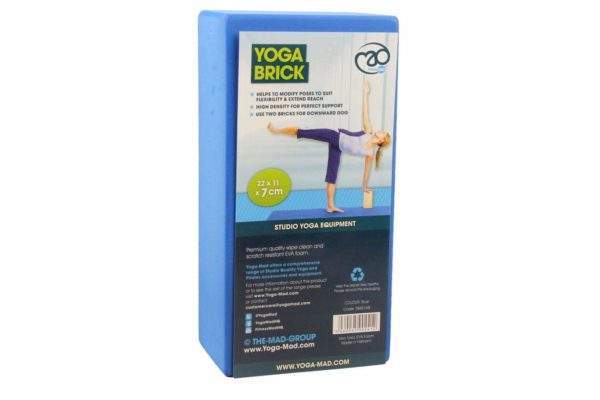 Fitness Mad Hi-Density Yoga Brick by Podium 4 Sport