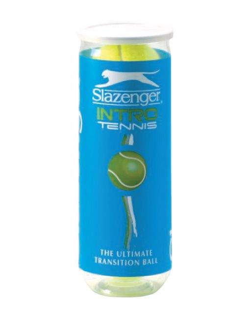 Slazenger Mini Tennis Ball Green 3 Ball Tube-0