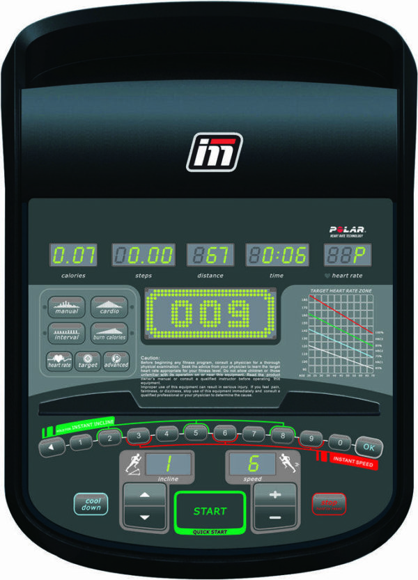 Impulse RT700 Treadmill by Podium 4 Sport