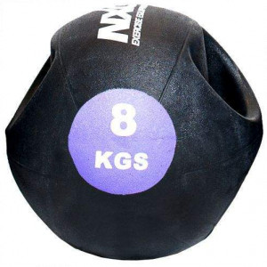 NXG Double Grip Medicine Ball 8kg by Podium 4 Sport