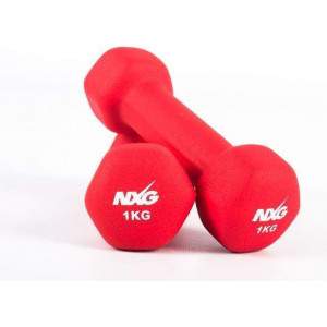 NXG Neoprene Dumbbell Pair 1kg by Podium 4 Sport