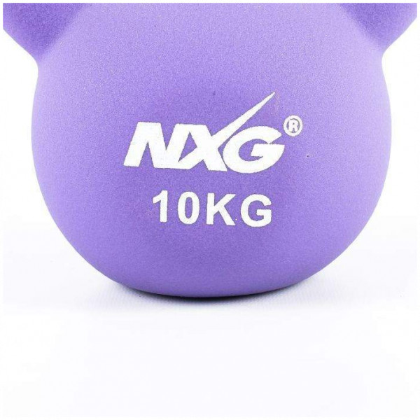 NXG Neoprene Kettlebell 10kg by Podium 4 Sport