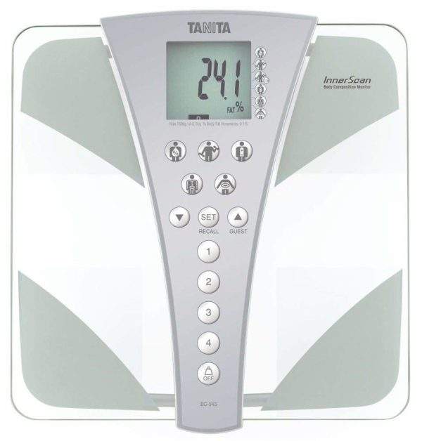 Tanita BC543 Body Composition Monitor Scale by Podium 4 Sport