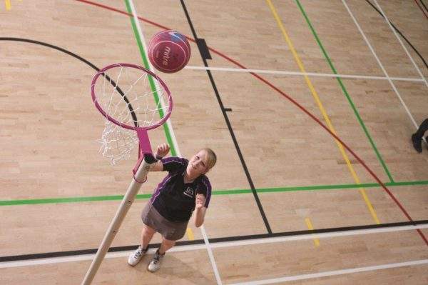 Harrods NB4 Pink Netball Rings by Podium 4 Sport
