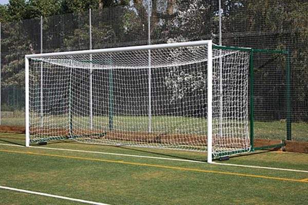 Harrod 3G Fence Folding Goal - 9v9, 2.3m - 3.5m Proj by Podium 4 Sport