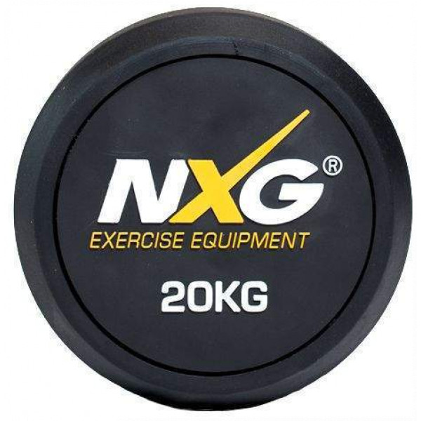 NXG Rubber Barbell 20kg Podium 4 Sport